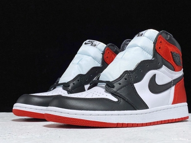 Kick Theory CD0461-016 High Retro Jordan Black 1 Toe Air Satin 0804